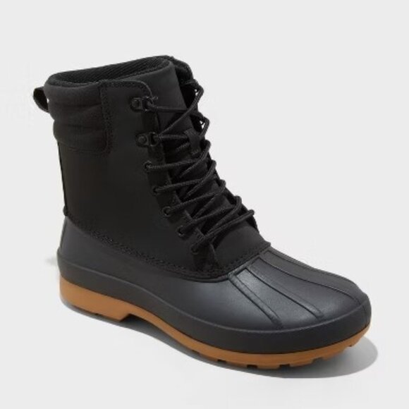 Men's Cody Waterproof Duck Boots - Goodfellow & Co brand new sizes 12 and 13 US - Picture 1 of 5